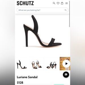 Schutz heels sling backs: Lariane sandal